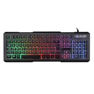 Teclado Gamer Sate RGB 104 Teclas Preto AK-840 Teclado Gamer Sate RGB 104 Teclas Preto AK-840