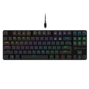 Teclado Gamer XT Racer RGB 87 Teclas USB-C