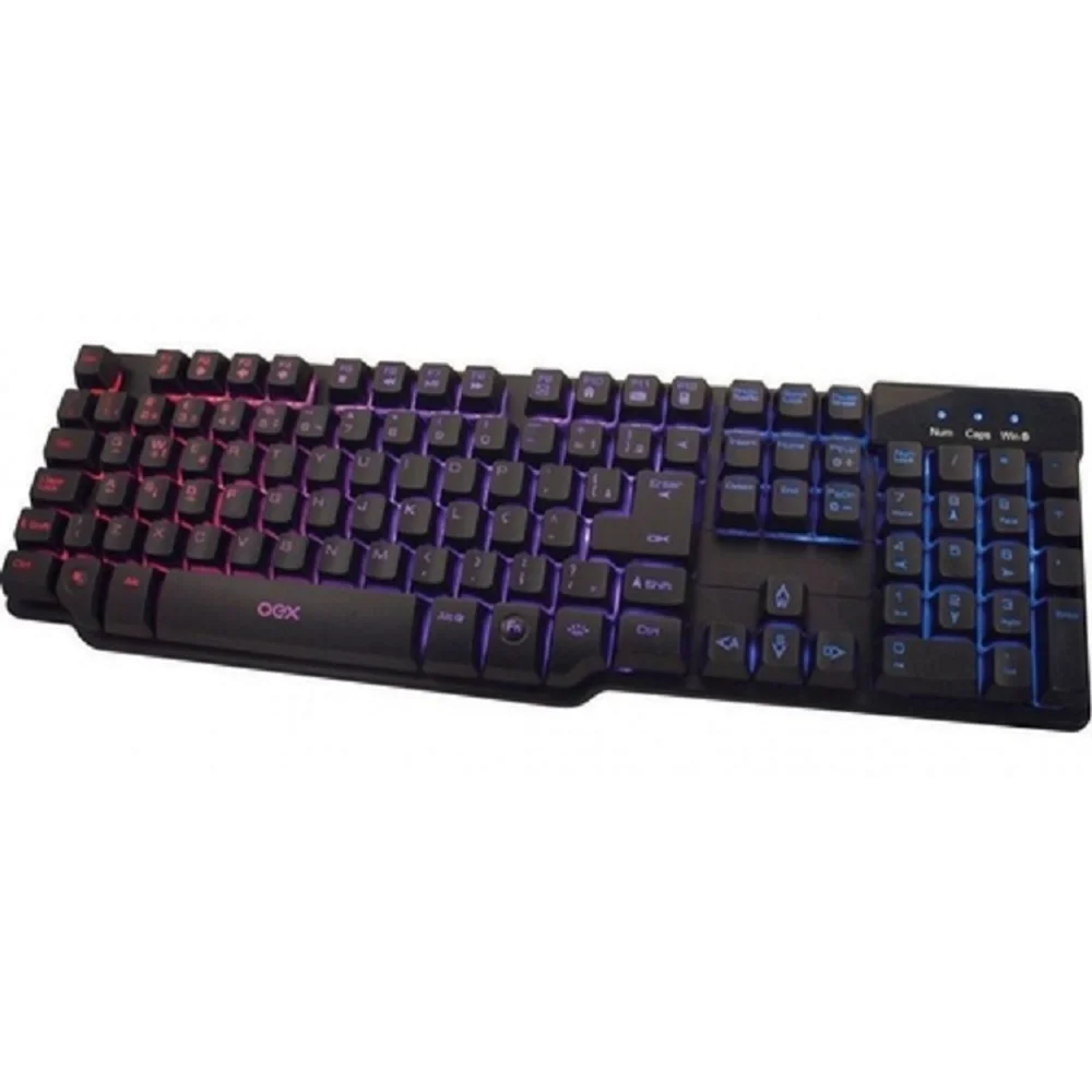 Teclado Gamer Semi-Mecânico OEX Force-X ABNT2 TC201
