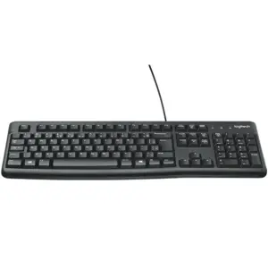 Teclado Logitech K120 Com Fio USB Resistente a Respingos ABNT2 920-004423 Teclado Logitech K120 Com Fio USB Resistente a Respingos ABNT2 920-004423