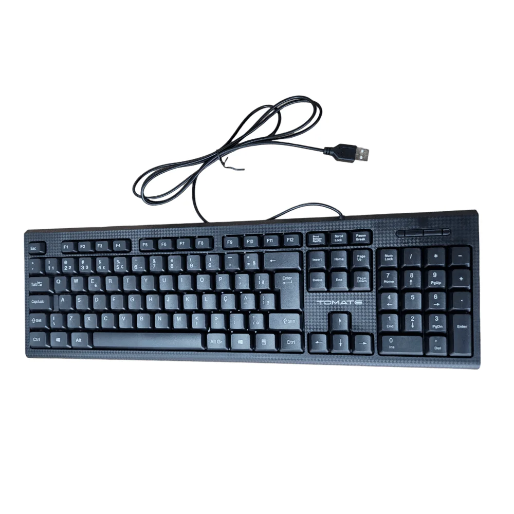 Teclado Tomate Essencial Slim Com Fio MTE-O107