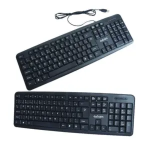 Teclado Exbom Standard USB ABNT2 Padrão Brasileiro BK-102 Teclado Exbom Standard USB ABNT2 Padrão Brasileiro BK-102
