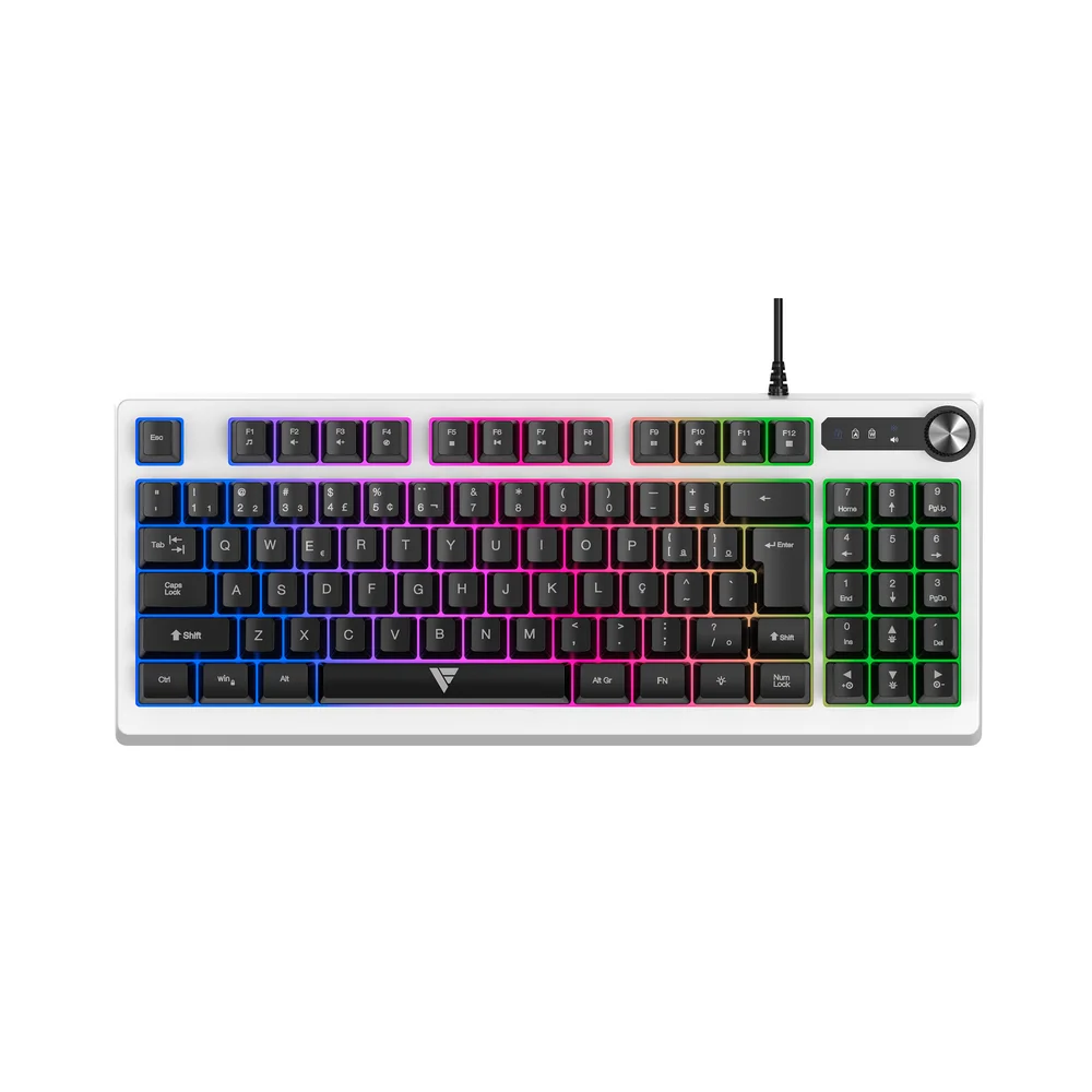Teclado Gamer Membrana Force One Spectre RGB