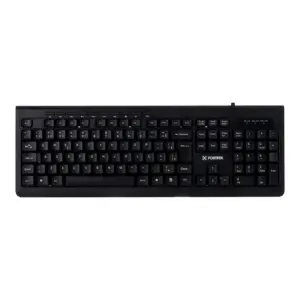 Teclado Fortrek Multimídia à Prova D’água ABNT2 Preto MLK-101 Teclado Fortrek Multimídia à Prova D’água ABNT2 Preto MLK-101