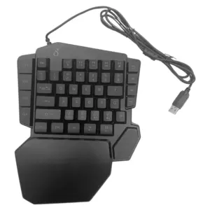 Teclado Gamer Semi-Mecânico Aitek One Handed RGB 45 Teclas Teclado Gamer Semi-Mecânico Aitek One Handed RGB 45 Teclas