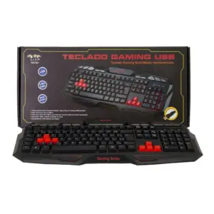 Teclado Gamer Braview TCO-801 Multimídia Vermelho Teclado Gamer Braview TCO-801 Multimídia Vermelho