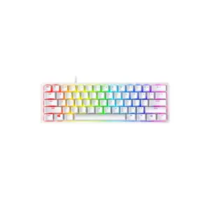 Teclado Gamer Óptico Razer Huntsman Mini Mercury Switch Linear Branco RZ03-03390400-R3M1 Teclado Gamer Óptico Razer Huntsman Mini Mercury Switch Linear Branco RZ03-03390400-R3M1