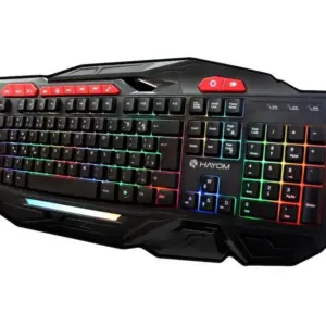 Teclado Gamer Hayom LED RGB Teclas Macro TC3204 Teclado Gamer Hayom LED RGB Teclas Macro TC3204