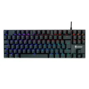 Teclado Gamer Mecânico Evolut Shodan V2 Programável Switch Red EG-213 Teclado Gamer Mecânico Evolut Shodan V2 Programável Switch Red EG-213