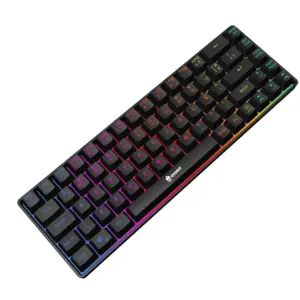 Teclado Gamer Evolut Eg211, Led Backlight Rainbow 60% Fay, USB, Preto Teclado Gamer Evolut Eg211, Led Backlight Rainbow 60% Fay, USB, Preto
