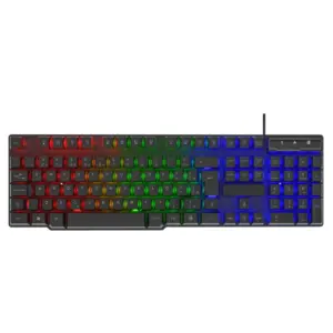 Teclado Gamer Evolut LED Rainbow ABNT2 Teclado Gamer Evolut LED Rainbow ABNT2
