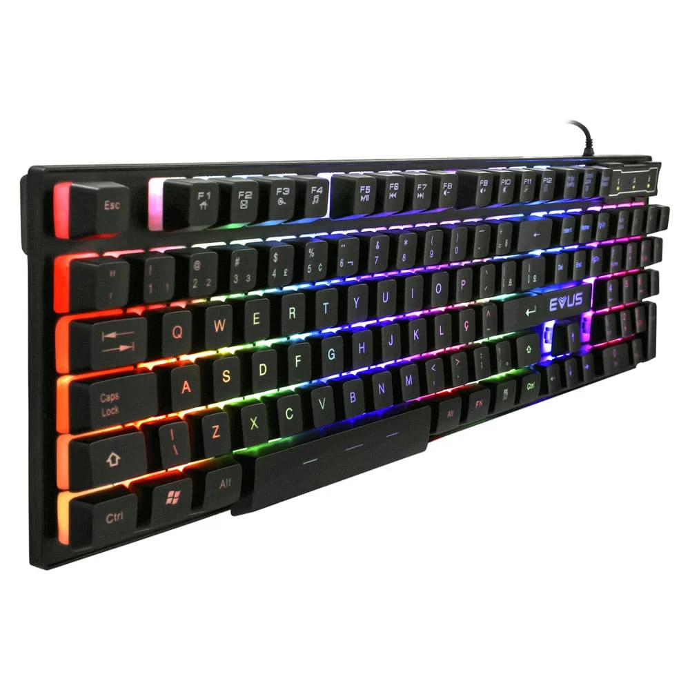 Teclado Gamer Evus Jellybeans TC-11B