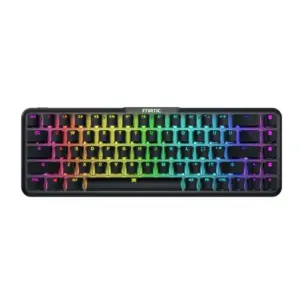Teclado Gamer Mecânico Fnatic Streak65 RGB Compacto Layout US Preto C-KB0003 Teclado Gamer Mecânico Fnatic Streak65 RGB Compacto Layout US Preto C-KB0003