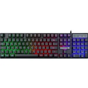 Teclado Gamer Fortrek Blackfire New LED Rainbow Multimídia ABNT2 75857 Teclado Gamer Fortrek Blackfire New LED Rainbow Multimídia ABNT2 75857