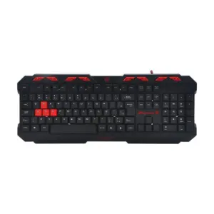 Teclado Gamer Fortrek Spider Resistente à água 8 Teclas Multimídia ABNT2 GK706 Teclado Gamer Fortrek Spider Resistente à água 8 Teclas Multimídia ABNT2 GK706