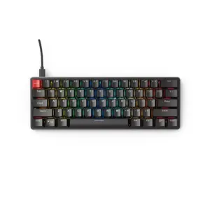Teclado Gamer Mecânico Glorious GMMK RGB Switch Brown Anti-ghosting Double Shot Preto Teclado Gamer Mecânico Glorious GMMK RGB Switch Brown Anti-ghosting Double Shot Preto