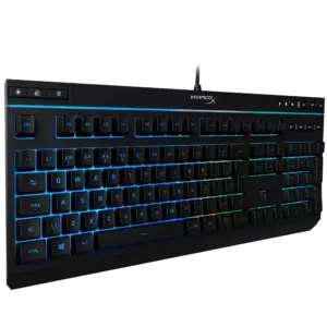 Teclado Gamer Membrana HyperX Alloy Core RGB ABNT2 HX-KB5ME2-BR Teclado Gamer Membrana HyperX Alloy Core RGB ABNT2 HX-KB5ME2-BR