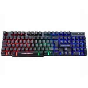 Teclado Gamer K-Mex KM-5228 Multimídia Anti-Ghosting ABNT2 Teclado Gamer K-Mex KM-5228 Multimídia Anti-Ghosting ABNT2