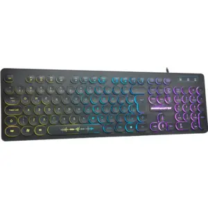 Teclado Gamer K-Mex Steampunk LED Rainbow Anti-Ghosting ABNT2 KM7628U0001CB1X Teclado Gamer K-Mex Steampunk LED Rainbow Anti-Ghosting ABNT2 KM7628U0001CB1X