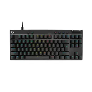 Teclado Gamer Magnético Logitech G Pro X TKL RAPID Switches Analógicos Rapid Trigger Layout US Preto 920-013131 Teclado Gamer Magnético Logitech G Pro X TKL RAPID Switches Analógicos Rapid Trigger Layout US Preto 920-013131