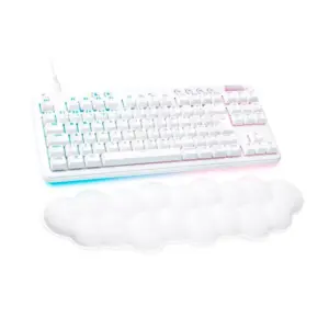 Teclado Gamer Mecânico Logitech G713 Aurora Lightspeed RGB Switch GX Brown Tactile ABNT2 Branco 920-010701 Teclado Gamer Mecânico Logitech G713 Aurora Lightspeed RGB Switch GX Brown Tactile ABNT2 Branco 920-010701
