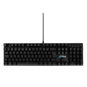Teclado Gamer Mecânico Aplus Tech Khan Rainbow Switch Outemu Red ABNT2 Preto AP-KB-3991 Teclado Gamer Mecânico Aplus Tech Khan Rainbow Switch Outemu Red ABNT2 Preto AP-KB-3991