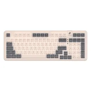 Teclado Gamer Mecânico Aplus Cetus 98 Gasket Hotswap Switch Red Jerrzi Iluminação Branca AK300 Teclado Gamer Mecânico Aplus Cetus 98 Gasket Hotswap Switch Red Jerrzi Iluminação Branca AK300