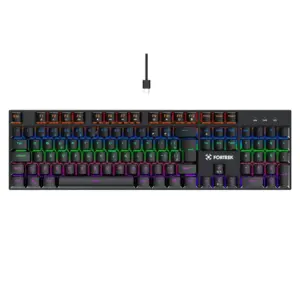 Teclado Mecânico Fortrek Gravity 100 Gamer Full-size Preto