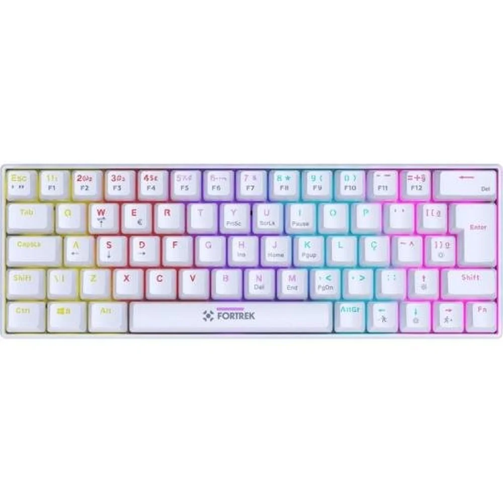 Teclado Gamer Mecânico Fortrek Gravity 65 Compact Switch Outemu Red