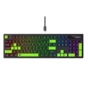 Teclado Gamer Mecânico Havit RGB Preto KB-893L Teclado Gamer Mecânico Havit RGB Preto KB-893L