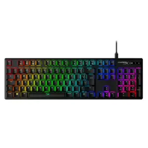 Teclado Gamer Mecânico HyperX Alloy Origins RGB Switch HyperX Red ABNT2 Teclado Gamer Mecânico HyperX Alloy Origins RGB Switch HyperX Red ABNT2