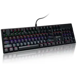 Teclado Gamer Mecânico Raiku L3000 RGB Anti-Ghosting 104 Teclas Teclado Gamer Mecânico Raiku L3000 RGB Anti-Ghosting 104 Teclas