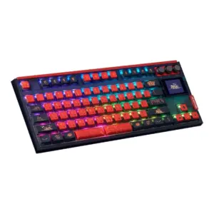 Teclado Mecânico Skyloong GK87 Pro Gift Jiuwei Gamer Switch KTT Silver 3 Modos RGB Hot-Swap 4000mAh Teclado Mecânico Skyloong GK87 Pro Gift Jiuwei Gamer Switch KTT Silver 3 Modos RGB Hot-Swap 4000mAh