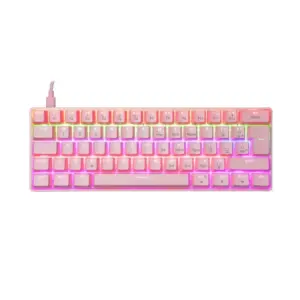Teclado Mecânico OEX Game Ziggy Gamer LED Rainbow Rosa TC607 Teclado Mecânico OEX Game Ziggy Gamer LED Rainbow Rosa TC607