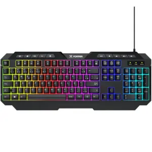 Teclado Gamer Multimídia Fortrek Shortcut Preto Teclado Gamer Multimídia Fortrek Shortcut Preto