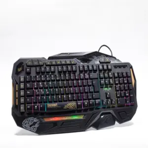 Teclado Gamer Naja À Prova d’Água Com LED ABNT2 TCO-803 Teclado Gamer Naja À Prova d’Água Com LED ABNT2 TCO-803