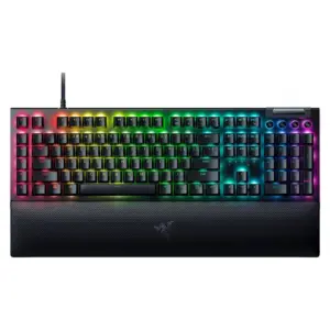 Teclado Gamer Mecânico Razer Blackwidow V4 Chroma RGB Switch Green Layout US RZ0304690200R3U Teclado Gamer Mecânico Razer Blackwidow V4 Chroma RGB Switch Green Layout US RZ0304690200R3U