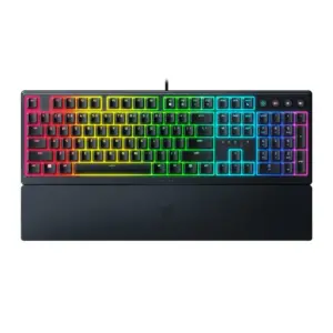 Teclado Gamer Óptico Razer Deathstalker V2 Chroma RGB Low-Profile Switch Red Preto RZ0304500200R3U Teclado Gamer Óptico Razer Deathstalker V2 Chroma RGB Low-Profile Switch Red Preto RZ0304500200R3U
