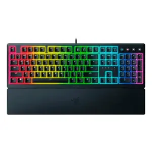 Teclado Gamer Membrana-Mecânica Razer Ornata V3 Low-Profile Chroma RGB Layout US Preto RZ0304460200 Teclado Gamer Membrana-Mecânica Razer Ornata V3 Low-Profile Chroma RGB Layout US Preto RZ0304460200
