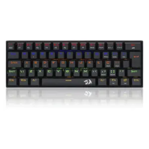 Teclado Gamer Mecânico Redragon Lakshmi 60% Rainbow Switch Blue K606R Teclado Gamer Mecânico Redragon Lakshmi 60% Rainbow Switch Blue K606R