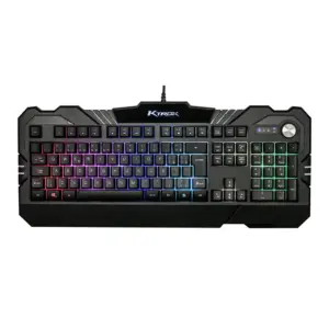 Teclado Gamer Semi-Mecânico Ktrok Thoth LED Multimídia Anti-Ghosting Teclado Gamer Semi-Mecânico Ktrok Thoth LED Multimídia Anti-Ghosting
