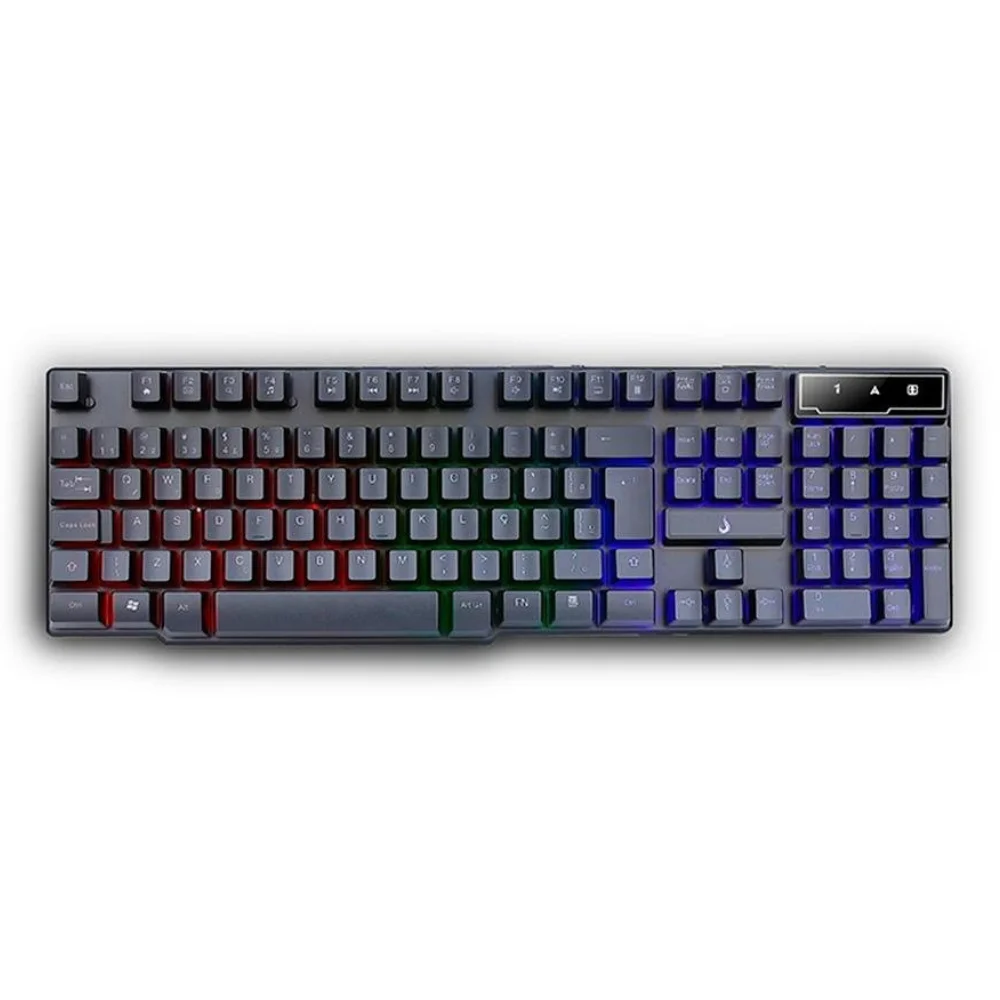 Teclado Gamer Semi-Mecânico Rise Mode G1 RGB PT-BR