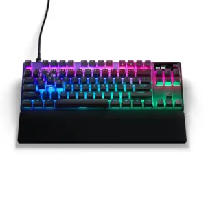 Teclado Gamer Magnético Steelseries Apex Pro TKL RGB USB-C Preto 64856 Teclado Gamer Magnético Steelseries Apex Pro TKL RGB USB-C Preto 64856