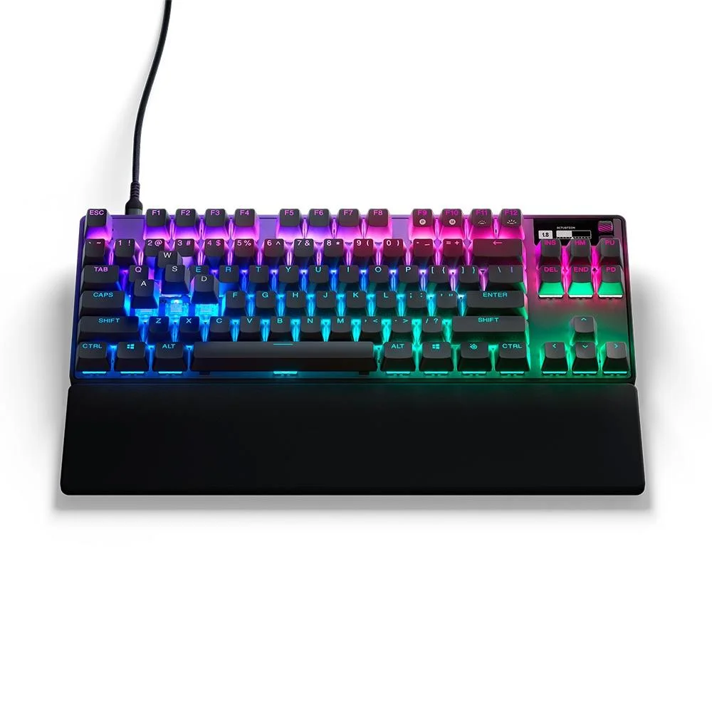Teclado Gamer Magnético Steelseries Apex Pro TKL RGB USB-C Preto 64856