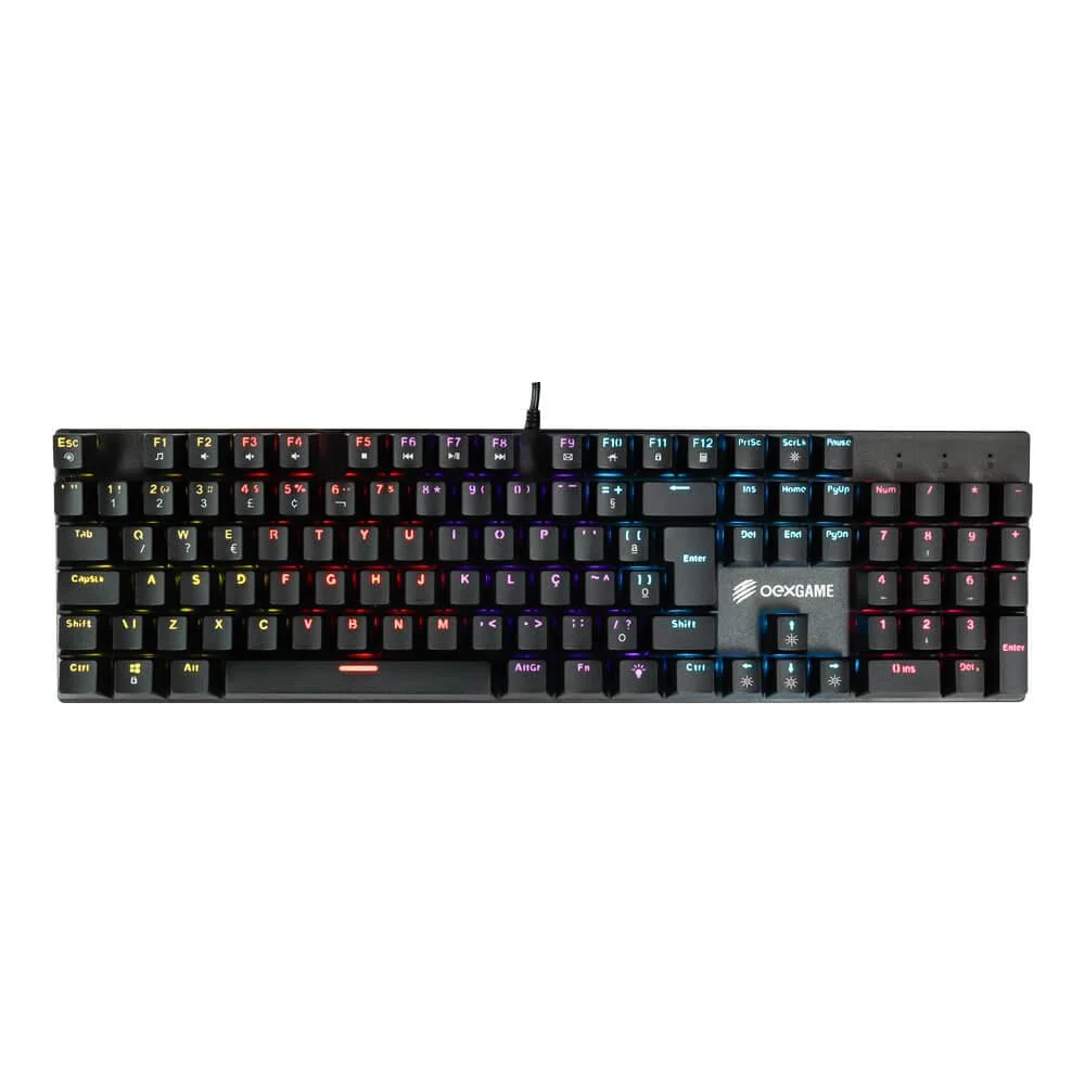 Teclado Mecânico OEX Howl Gamer Preto TC702