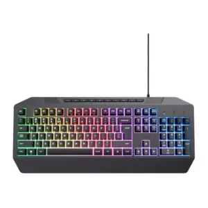 Teclado Gamer Trust GXT 836 Evocx Layout US Preto 24722