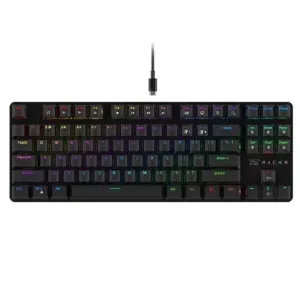 Teclado Gamer Mecânico XT Racer Tank RGB Anti-Ghosting Switch Outemu Vermelho ABNT2 Preto XTK-120 Teclado Gamer Mecânico XT Racer Tank RGB Anti-Ghosting Switch Outemu Vermelho ABNT2 Preto XTK-120