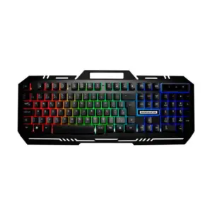Teclado Gamer K-Mex Fusion Color Preto KM-M712 Teclado Gamer K-Mex Fusion Color Preto KM-M712