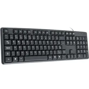 Teclado K-mex Preto S/ Logo ABNT2 KB-3728U Teclado K-mex Preto S/ Logo ABNT2 KB-3728U