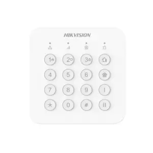 Teclado Sem Fio Hikvision LED AX Home DS-PK201B-WE Teclado Sem Fio Hikvision LED AX Home DS-PK201B-WE